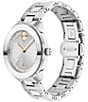 Color:Silver - Image 2 - BOLD Verso Stainless Steel Bracelet Watch