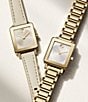Movado Bold Women's Evolution 2.0 Quartz Analog Leather Strap Watch - Image 5