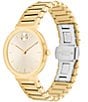Color:Gold - Image 3 - Bold Women's Quartz Analog Gold Stainless Steel Bracelet Watch