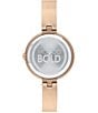 Color:Rose Gold - Image 3 - Bold Women's Swiss Quartz Rose Gold Bangle Bracelet Watch