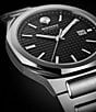 Movado Men's Centurion Automatic Stainless Steel Watch - Image 4