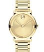 Color:Gold - Image 1 - Men's Evolution 2.0 Gold Stainless Steel Watch