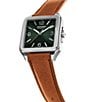 Movado Men's Heritage Series 1917 Automatic Leather Strap Watch - Image 3