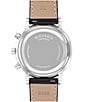 Color:Black - Image 3 - Men's Museum Classic Quartz Chronograph Black Leather Strap Watch