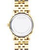 Movado Museum Classic Gold-Toned Link Bracelet Watch, Color:Gold-Tone - Image 2