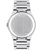 Color:Silver - Image 2 - S.E. Dual Finished Stainless Steel Bracelet Watch