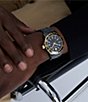 Color:Black - Image 5 - Men's Series 800 Black PVD Stainless Steel 3-Hand Bracelet Watch