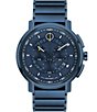 Color:Blue - Image 1 - Strato Chronograph Bracelet Watch