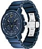 Color:Blue - Image 3 - Strato Chronograph Bracelet Watch