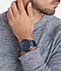 Color:Blue - Image 4 - Strato Chronograph Bracelet Watch