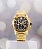 Color:Gold - Image 5 - Men's Vizio Chronograph Bracelet Watch