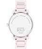Color:Pink - Image 3 - Women's Bold 2.0 Quartz Analog Pink Ceramic Bracelet Watch