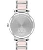 Movado Women's Bold 2.0 Quartz Analog Two Tone Ceramic and Stainless Steel Crystal Bracelet Watch, Color:Two Tone - Image 3