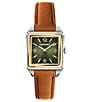 Movado Women's Heritage Series 1917 Quartz Analog Leather Strap Watch - Image 1