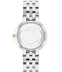 Color:Two Tone - Image 3 - Women's Museum Classic Quartz Analog Two Tone Stainless Steel Bracelet Watch