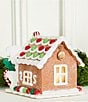 Mr. Bingle Light-Up Mr. Bingle Baker Gingerbread House Figurine - Image 2