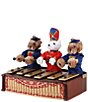 Mr. Christmas 10 in. Animated Bandstand Bears - Image 1
