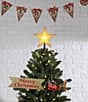 Mr. Christmas 12.5-Inch African American Santa 90th Anniversary Animated Tree Topper - Image 1