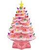 Mr. Christmas 14#double; Lit Nostalgic Christmas Tree, Color:Pink - Image 1