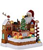 Mr. Christmas 15 in. Animated Santa's Toy Factory Workshop - Image 2