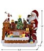 Mr. Christmas 15 in. Animated Santa's Toy Factory Workshop - Image 3