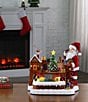 Mr. Christmas 15 in. Animated Santa's Toy Factory Workshop - Image 4