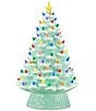 Mr. Christmas 18-Inch LED -Lightning Nostalgic Seafoam Ceramic Christmas Tree - Image 1