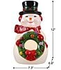 Mr. Christmas 24-inch Lit Snowman Blow Mold Decor - Image 3