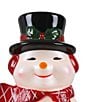 Mr. Christmas 24-inch Lit Snowman Blow Mold Decor - Image 4