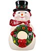 Mr. Christmas 24-inch Lit Snowman Blow Mold Decor - Image 1