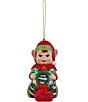 Mr. Christmas 4.5#double; Nostalgic Ceramic LED Elf Ornament - Image 1