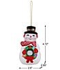 Mr. Christmas 4.5#double; Nostalgic Snowman LED-Lit Ornament - Image 2