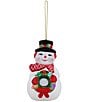 Mr. Christmas 4.5#double; Nostalgic Snowman LED-Lit Ornament - Image 1