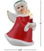Mr. Christmas 9-inch LED Lighted Nostalgic Ceramic Angel Figurine - Image 2