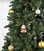 Mr. Christmas Ceramic Nostalgic Santa Light Up Ornament - Image 2