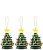 Mr. Christmas LED Light Up Nostalgic Trees Ornaments, Set of 3 - Image 1