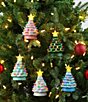 Mr. Christmas LED-Lighting Nostalgic Green Ceramic Miniature Tree Ornament - Image 5