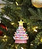 Mr. Christmas LED-Lighting Nostalgic Pink Ceramic Miniature Tree Ornament - Image 3