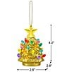 Mr. Christmas LED-Lighting Shatterproof Gold Electroplated Tree Ornament - Image 2