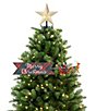 Mr. Christmas Merry Christmas LED Classic Plaid Animated Tree Topper - Image 5