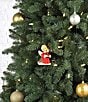 Mr. Christmas Nostalgic Ceramic Lit Angel with Candle Tree Ornament - Image 3