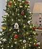 Mr. Christmas Nostalgic Ceramic Lit Gingerbread House Ornament - Image 3