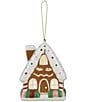 Mr. Christmas Nostalgic Ceramic Lit Gingerbread House Ornament - Image 1
