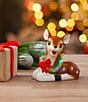 Mr. Christmas Nostalgic Ceramic Lit Reindeer Ornament - Image 4