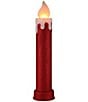 Mr. Christmas Red Glittery Blow Mold Candle, 36#double; - Image 1