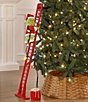 Mr. Christmas Super Climbing Grinch Animated Ladder Musical Decor, 43#double; - Image 1
