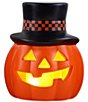 Mr. Halloween LED Illuminated Assorted Mini Ceramic Jack-O-Lantern, Set of 4 - Image 4