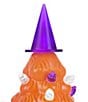 Mr. Halloween LED Lighted 5.4#double; Ceramic Witch Hat Topper Mini Tree, Set of 2 - Image 3