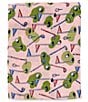 Color:Pink - Image 2 - Baby Girls Golf-Theme-Printed Blanket