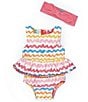 Color:Pink - Image 6 - Baby/Little Girls 3 Months-5T Reversible Tankini & Hipster Bottom 2-Piece Swimsuit
